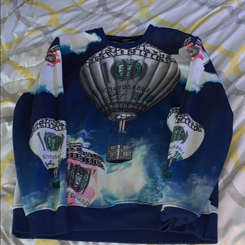Men’s Money HotAir Ballon Sweater